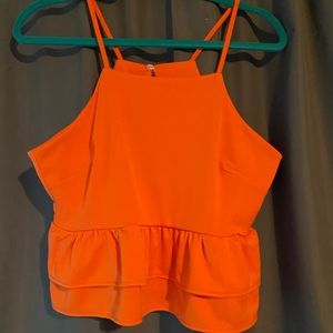 Cute orange top